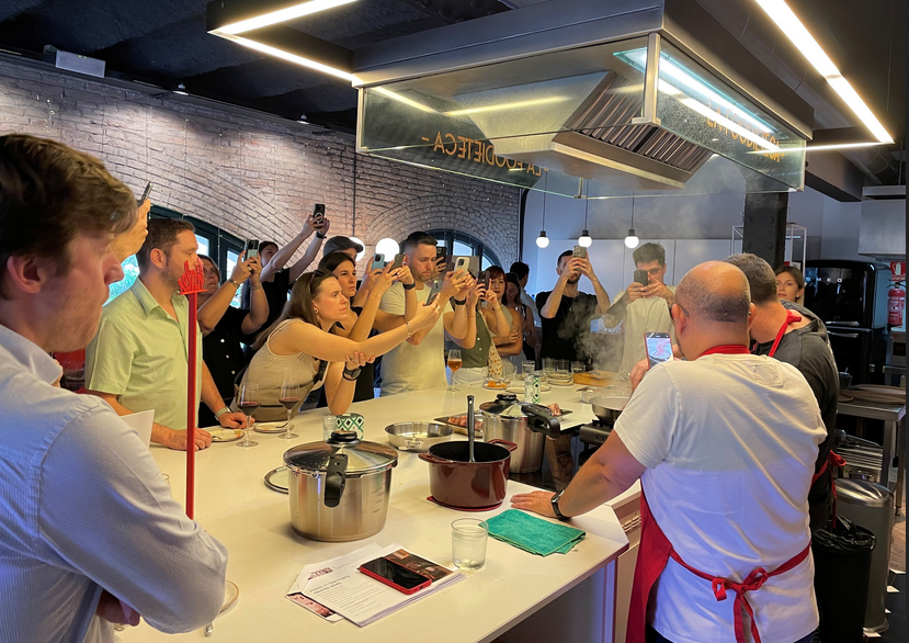 Fissler realiza un showcooking en Barcelona